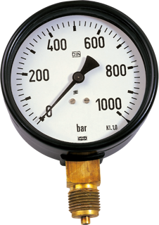 Hochdruckmanometer 0-1000 bar