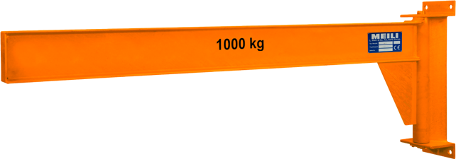 Wandschwenkkran WKV, Tf. 250 kg, Ausladung 4.0 m