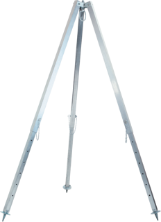 Aluminium-Dreibein DAT mit teleskopischer Höhenverstellung