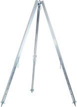 Aluminium-Dreibein DAT mit teleskopischer Höhenverstellung