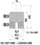 Doppeltwirkender Zentrumlochzylinder LZD030.25B