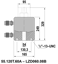 Doppeltwirkender Zentrumlochzylinder LZD060.08B