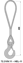 Drahtseil-Reduktionsgehänge HEL-11, Tf. 1000 kg