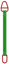 Spartex-Hebegurt OGSW-1, Länge L1=2.0 m