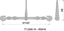 Kettenspanner RXH8, mit Haken, für Kette Ø 8 mm
