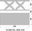 Table élévatrice GEHL à deux ciseaux parallèles